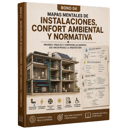 Bono 04 - Mapas Mentales de Instalaciones, Confort Ambiental y Normativa